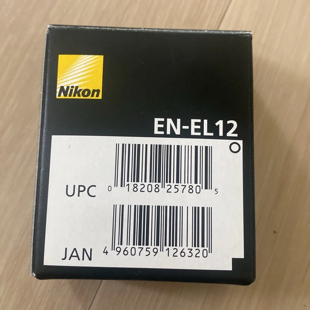 Nikon EN- EL12 Rechargeable Li-ion Battery Pack of 3 NEW